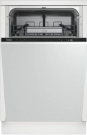Посудомоечная машина встраиваемая Beko DIS28020, 10 комплектов, 8программы, 45 см, A++, Белый