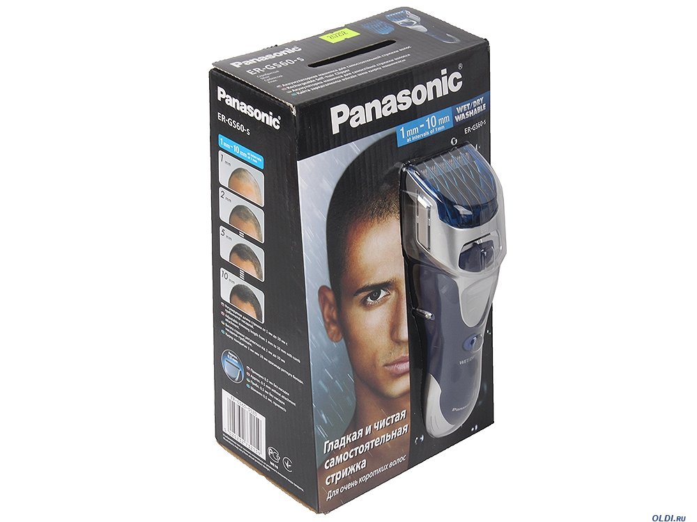 Машинка для стрижки Panasonic ER-GS60-S520 photo 6