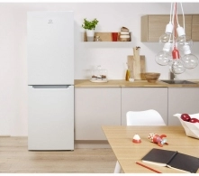 Холодильник с нижней морозильной камерой Indesit ES20, 341 л, 200 см, B, Белый