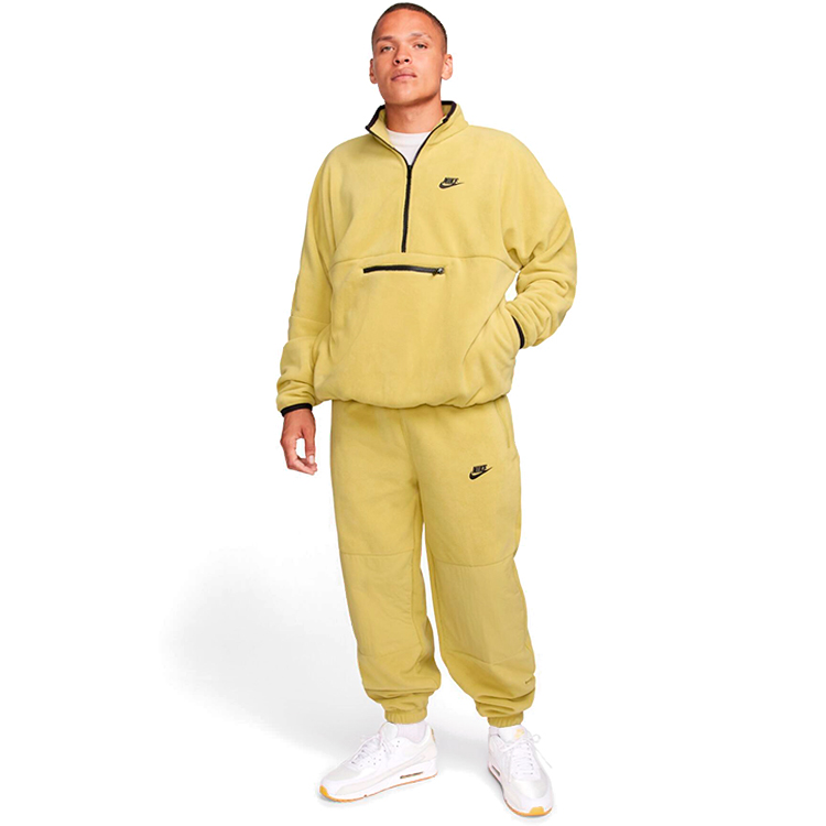 Брюки Nike M NK CLUB+ POLAR FLC CF PANT L Желтый Мужской photo 9