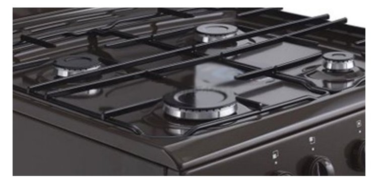 Газовая плита Hansa FCMB53020 / 4 конфорок / 60 см / Коричневый photo 3