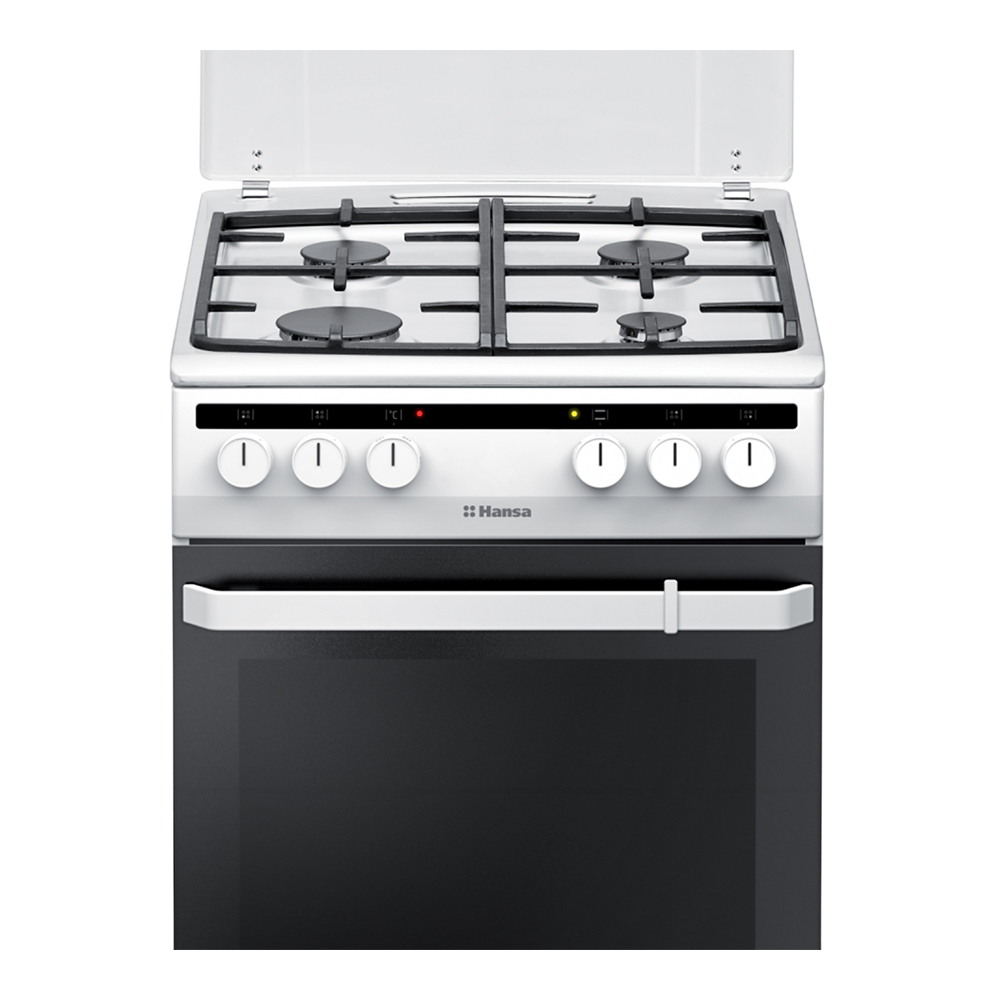 Plita de gaz Hansa FCMW58020 / 4 arzatoare / 50 cm / Alb photo 5