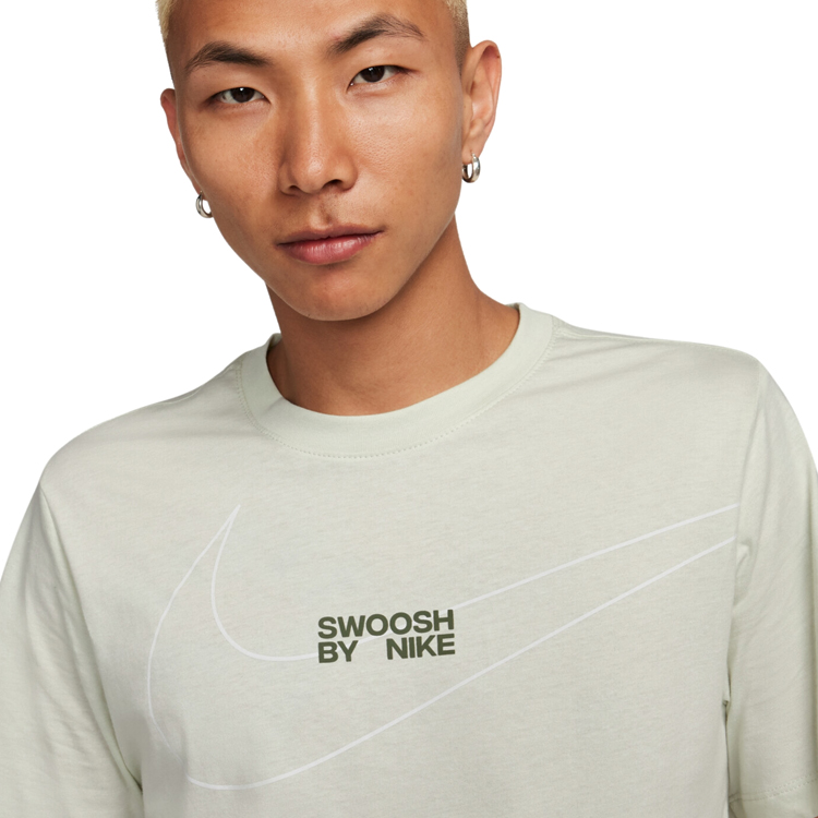 Tricou bărbătesc Nike M NSW TEE LBR BIG SWOOSH XS Gri photo 2