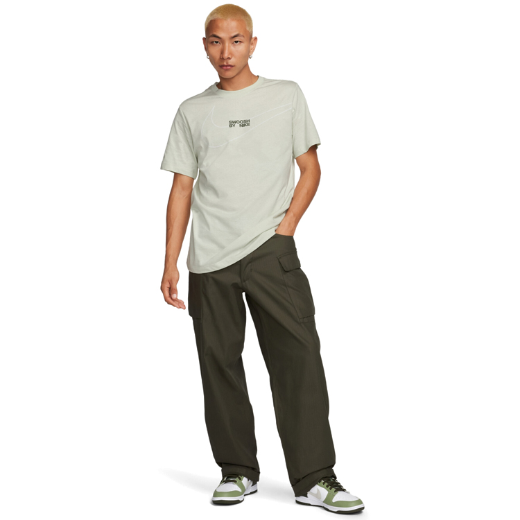 Tricou bărbătesc Nike M NSW TEE LBR BIG SWOOSH XS Gri photo 3