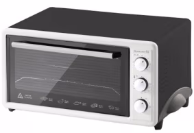 Электрическая печь Hausberg HB-9520, 42 л, 1800 Вт, Черный/Белый