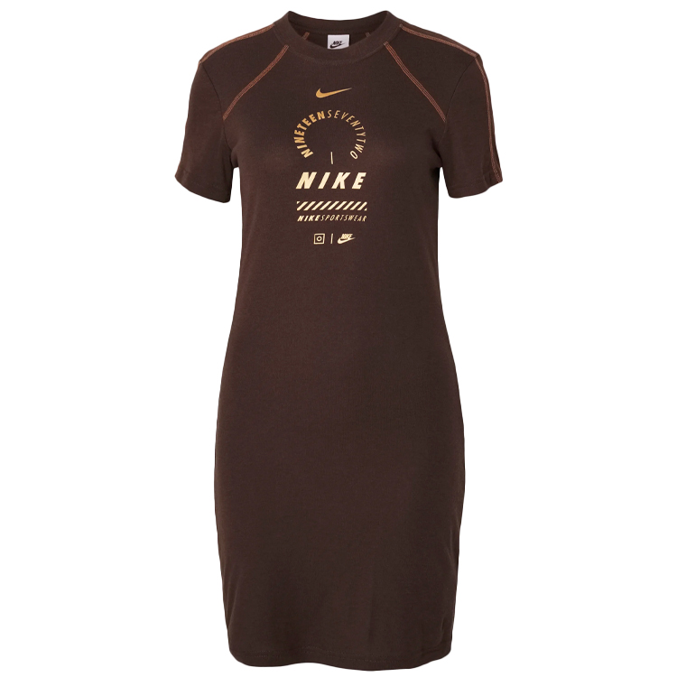 Rochie Nike W NSW DRESS SS FEMME SW S Maro Femei photo 5