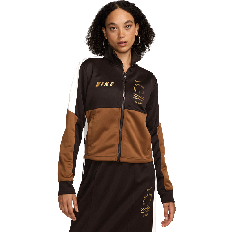 Hanorac Nike W NSW PK TT SW M Maro Femei photo 3