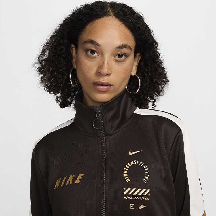 Hanorac Nike W NSW PK TT SW M Maro Femei photo 6