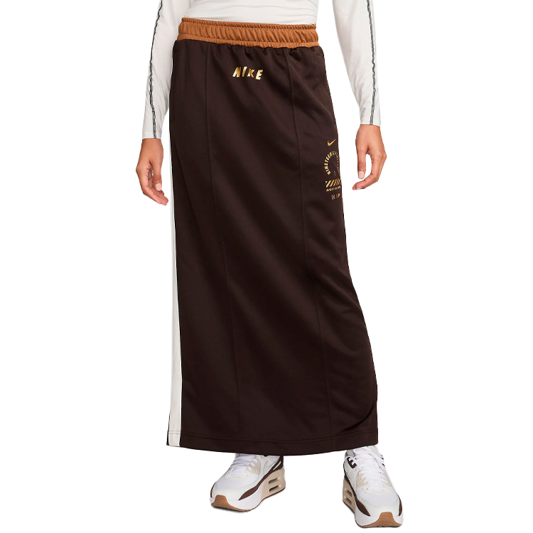 Юбка Nike W NSW PK SKIRT SW XS Коричневый Женский photo 2