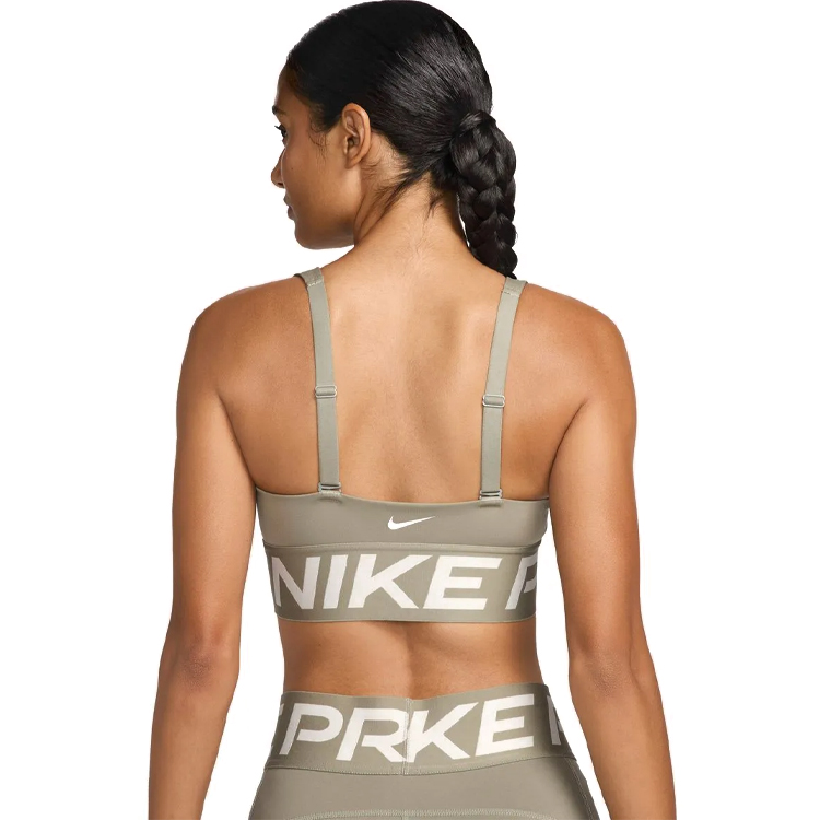 Bra sportive Nike W NP INDY PLUNGE BRA BOLD / Femei / L / Gri photo 5