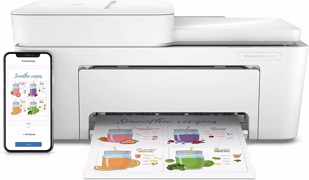 МФУ струйный HP DeskJet Plus 4120 
