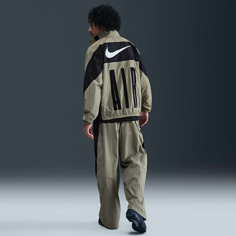 Hanorac pt bărbați Nike M AIR WOVEN TRACK JACKET S Gri photo 2