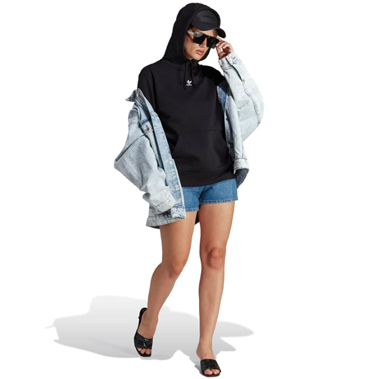 Hanorac Adidas HOODIE 2XS Negru Femei photo 3