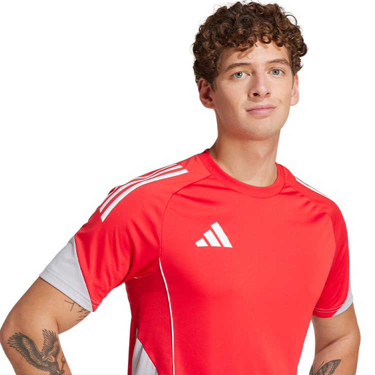 Tricou bărbătesc Adidas TIRO25C TR JSY S Rosu photo 4