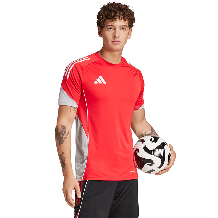 Tricou bărbătesc Adidas TIRO25C TR JSY S Rosu photo 6