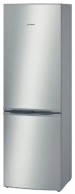 Холодильник с нижней морозильной камерой Bosch KGN36NL20, 287 л, 186 см, A++, Серебристый