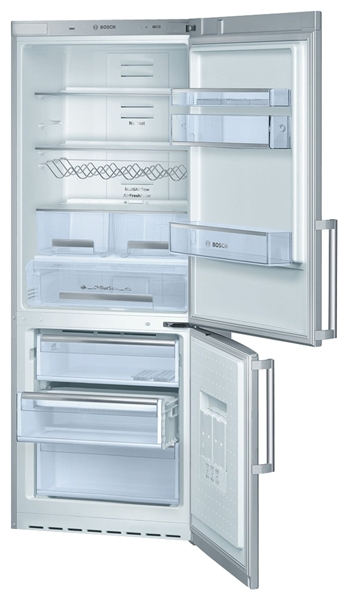 Frigider cu doua usi Bosch KGN46AI20 / 346 l / 185 cm / A+ / Gri photo 2