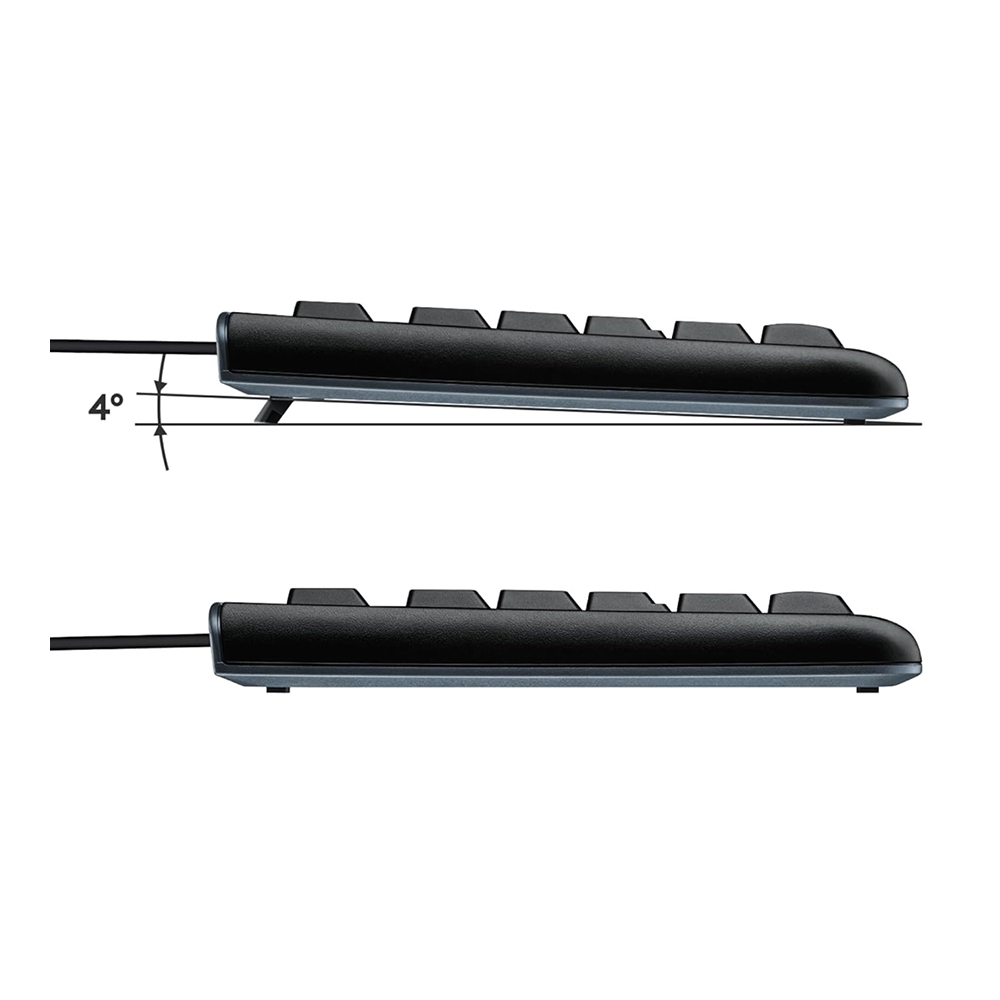 Клавиатура + мышь проводная Logitech MK120 / Мембранная photo 2