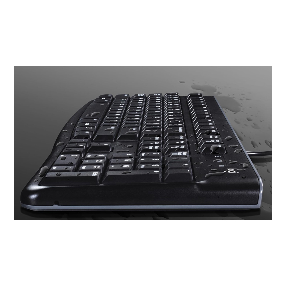 Клавиатура + мышь проводная Logitech MK120 / Мембранная photo 9