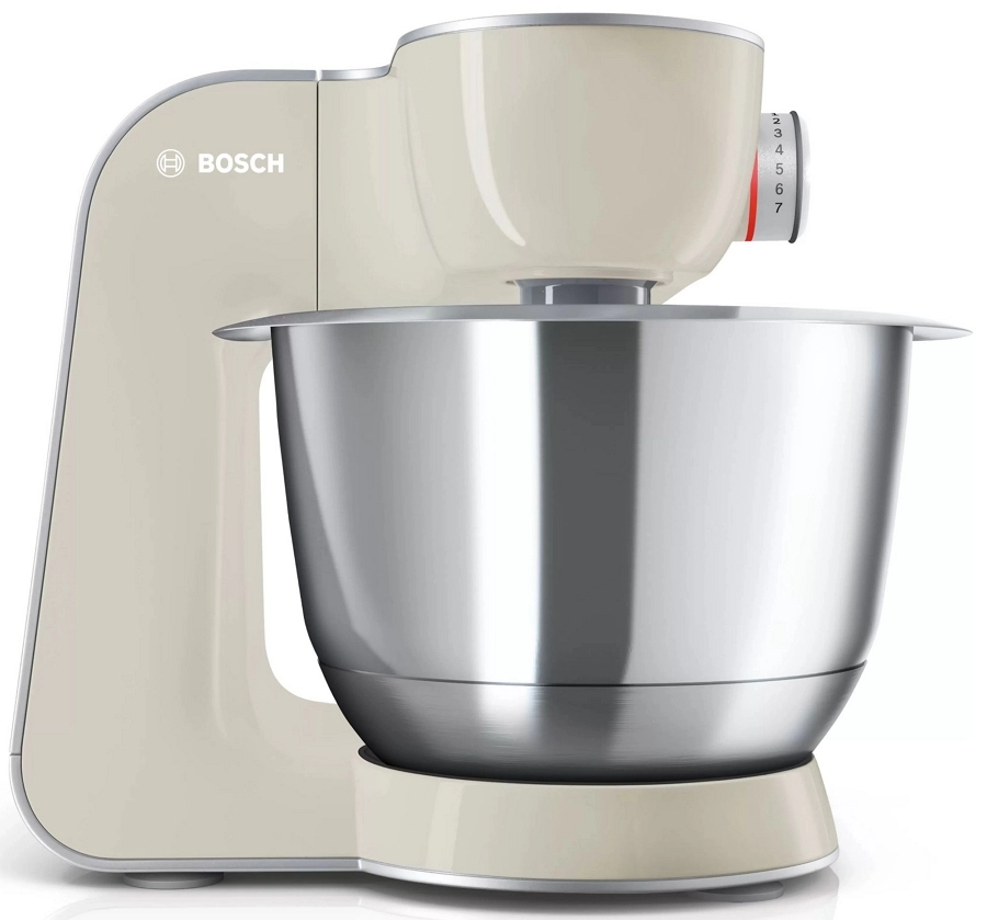 Кухонный комбайн Bosch MUM58L20, 3900 мл, 1000 Вт, 7 скоростей, Бежевый