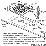 Встраиваемая  газовая панель Bosch PPP6A6B20 thumbnav 12