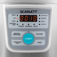 Мультиварка Scarlett SC-MC410S20, 500 Вт, 14 программ, Серебристый с белым thumbnav 2