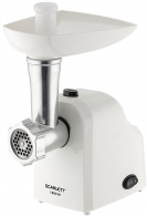 Мясорубка шнековая Scarlett SCMG45M20, 2 кг/мин, 1800 Вт, Белый thumbnav 1