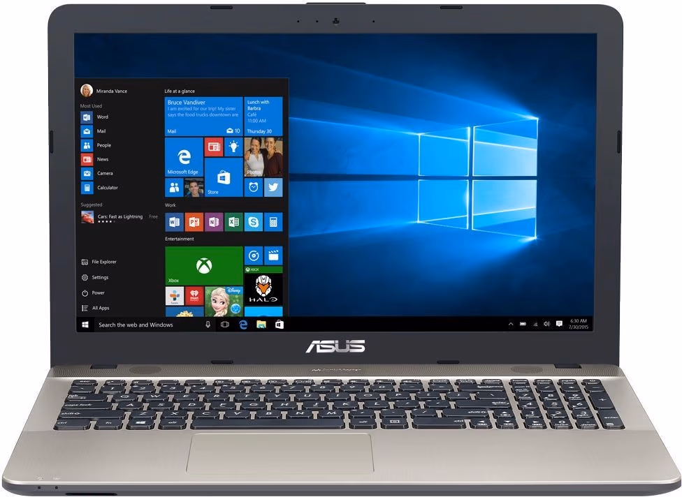 Laptop Asus X541NA-GO120, Celeron, 4 GB GB, DOS, Negru cu sur 