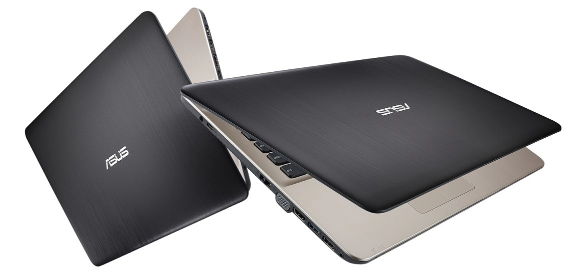 Laptop Asus X541NA-GO120, 4 GB, DOS, Negru cu sur