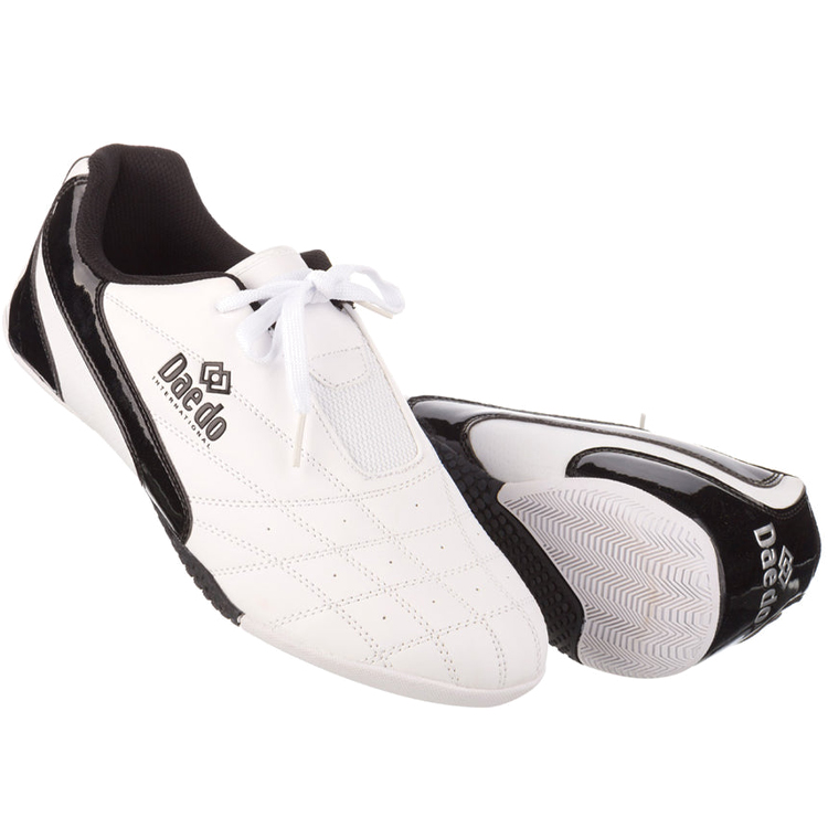 Incaltaminte p/taekwondo DAEDO KICK pt Unisex / 37 / Alb-negru photo 3