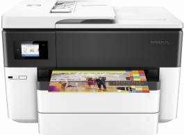 MFD HP OfficeJet Pro 7740 Wide, White,  A3, Fax, up to 34ppm, 4800x1200dpi, Duplex, 512MB Memory, 6,75 cm Touch LCD, up to 30000 pages, 35 pages ADF, USB 2.0, WiFi 802.11b/g/n, Ethernet, ePrint,  AirPrint (#953/XL B/C/M/Y Cartridge) thumbnav 1