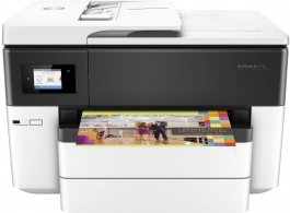 MFD HP OfficeJet Pro 7740 Wide, White,  A3, Fax, up to 34ppm, 4800x1200dpi, Duplex, 512MB Memory, 6,75 cm Touch LCD, up to 30000 pages, 35 pages ADF, USB 2.0, WiFi 802.11b/g/n, Ethernet, ePrint,  AirPrint (#953/XL B/C/M/Y Cartridge)