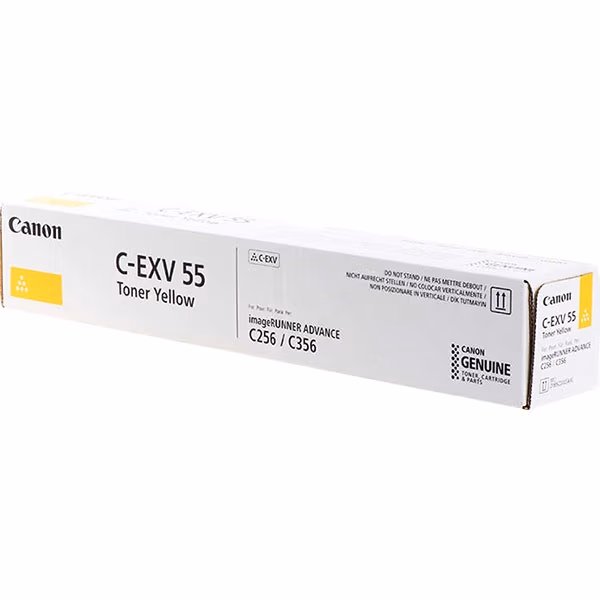 Toner Canon C-EXV55 Yellow, (227g/appr. 18 000 pages 10%) for Canon iR ADV C2xxi,C3xxi