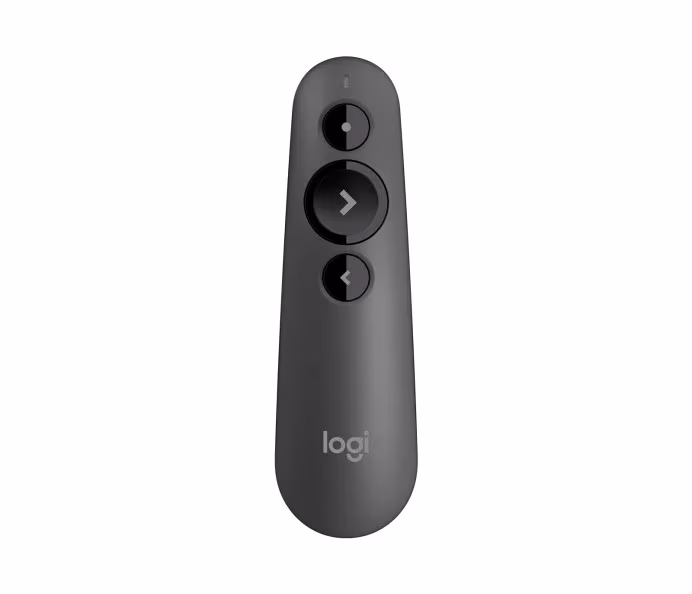 Presenter Logitech R500s, Bluetooth and 2.4GHz, Wireless range 20m 