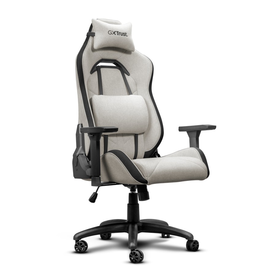 Игровое кресло Trust GXT 723B Ruya / 150kg / up to 195cm / Beige photo 2