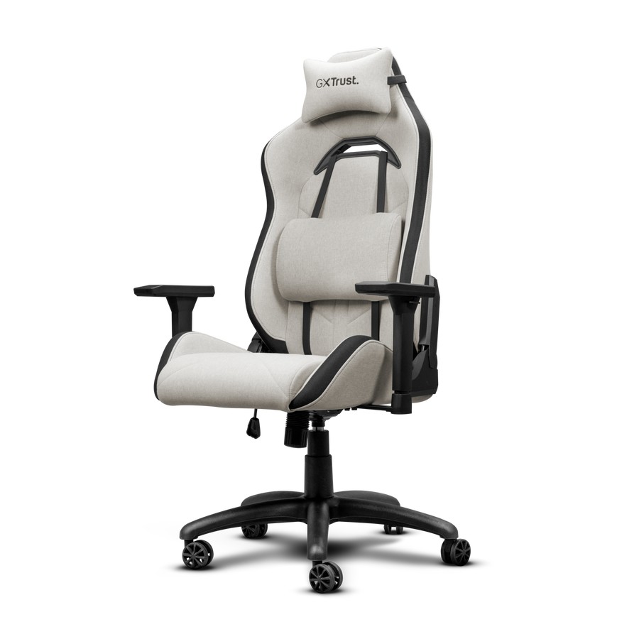 Игровое кресло Trust GXT 723B Ruya / 150kg / up to 195cm / Beige photo 4