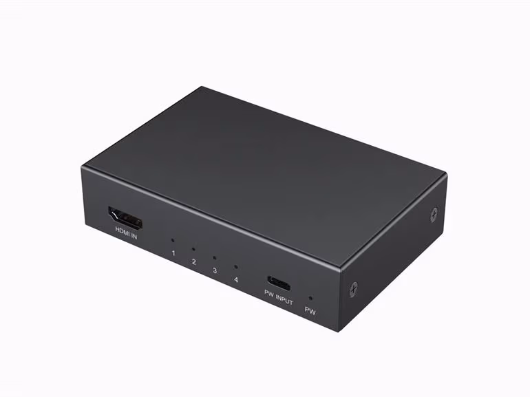 Spliter 4K HDMI Cablexpert DSP-HDMI4K-4P-01, 4 porturi