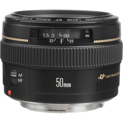 Prime Lens Canon EF 50 mm f/1.4 USM (2515A012) photo 1 Prime Lens Canon EF 50 mm f/1.4 USM (2515A012) photo 1