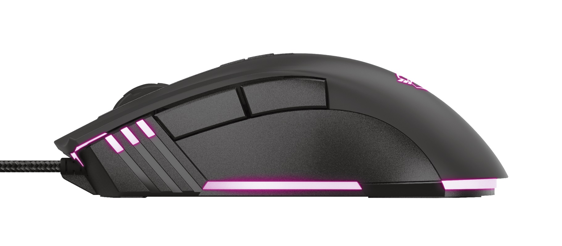 Trust GXT 121 Zeebo,1200 - 3200 dpi, adjustable LED lighting, 7 Programmable button, 1,8 m USB, Black photo 5