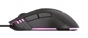 Trust GXT 121 Zeebo,1200 - 3200 dpi, adjustable LED lighting, 7 Programmable button, 1,8 m USB, Black thumbnav 5