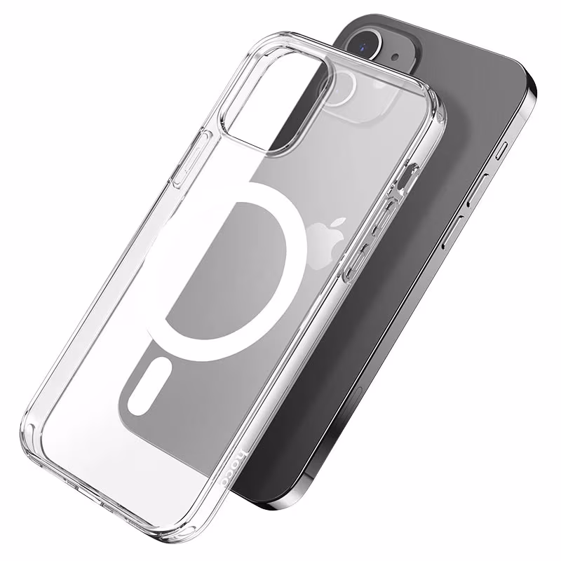 Чехол для смартфона HOCO  Magnetic series for  Apple iPhone 14 Pro,  Transparent 