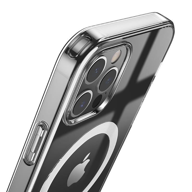 Husa pentru Smartphone HOCO  Magnetic series for  Apple iPhone 14 Pro,  Transparent photo 3