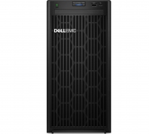 Dell PowerEdge T150 Tower, Intel Xeon E-2314 (2.8GHz, 8M Cache, 4C/4T, 65W), 1x16GB DDR4 UDIMM RAM, 2TB 7.2K RPM SATA HDD (Chassis up to 4x3,5” Cabled HDD), iDRAC9 Basic, On-Board LOM Broadcom 5720 Dual Port 1Gb , TPM 2.0 V3., Single cabled 300W PSU. thumbnav 1