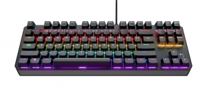 Игровая клавиатура Trust GXT 834 CALLAZ TKL, USB, Black thumbnav 2