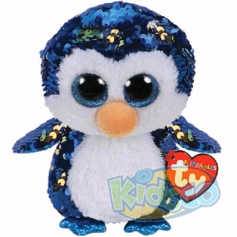TY TY36434 Bb Flippables Payton - Penguin 24cm