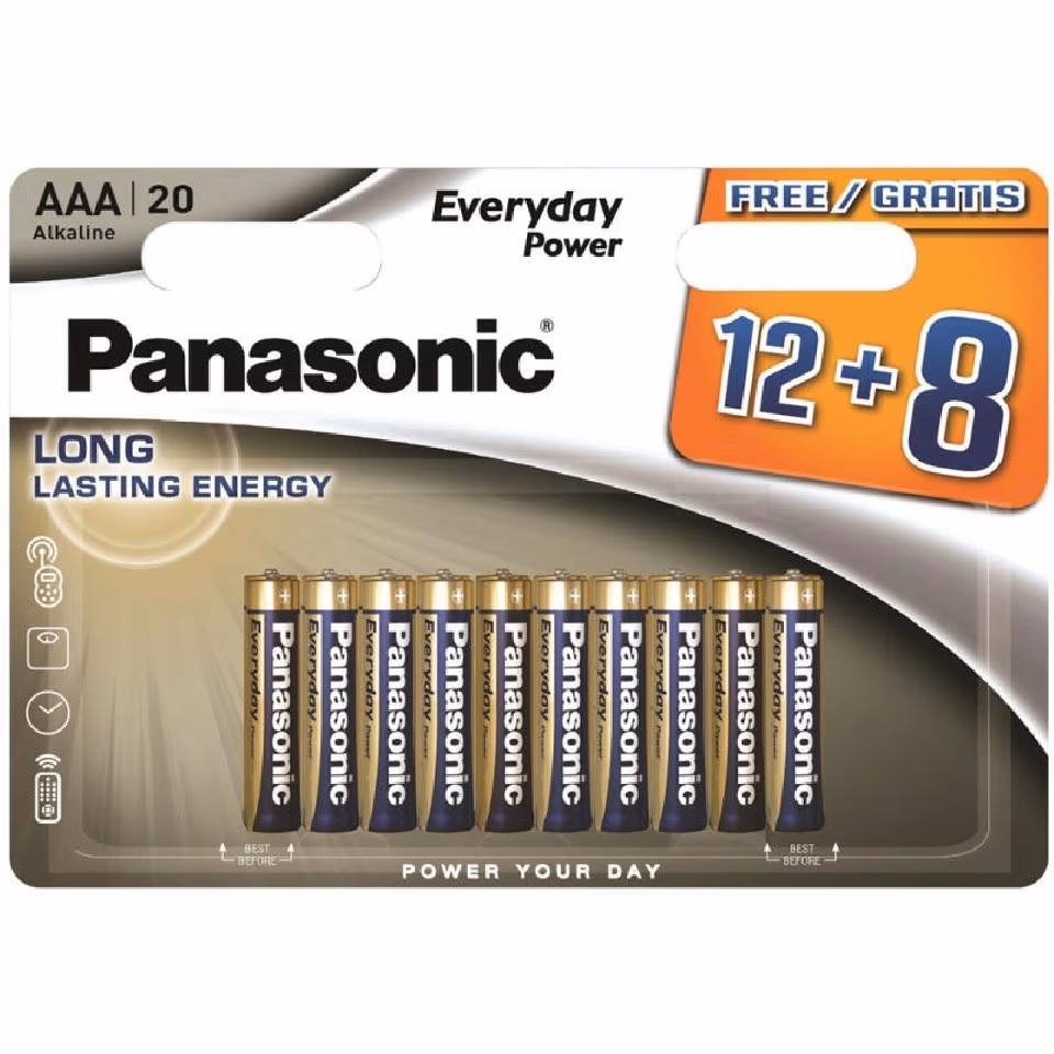 32610 Panasonic Everyday Power Aaa Alkaline 1 Buc.