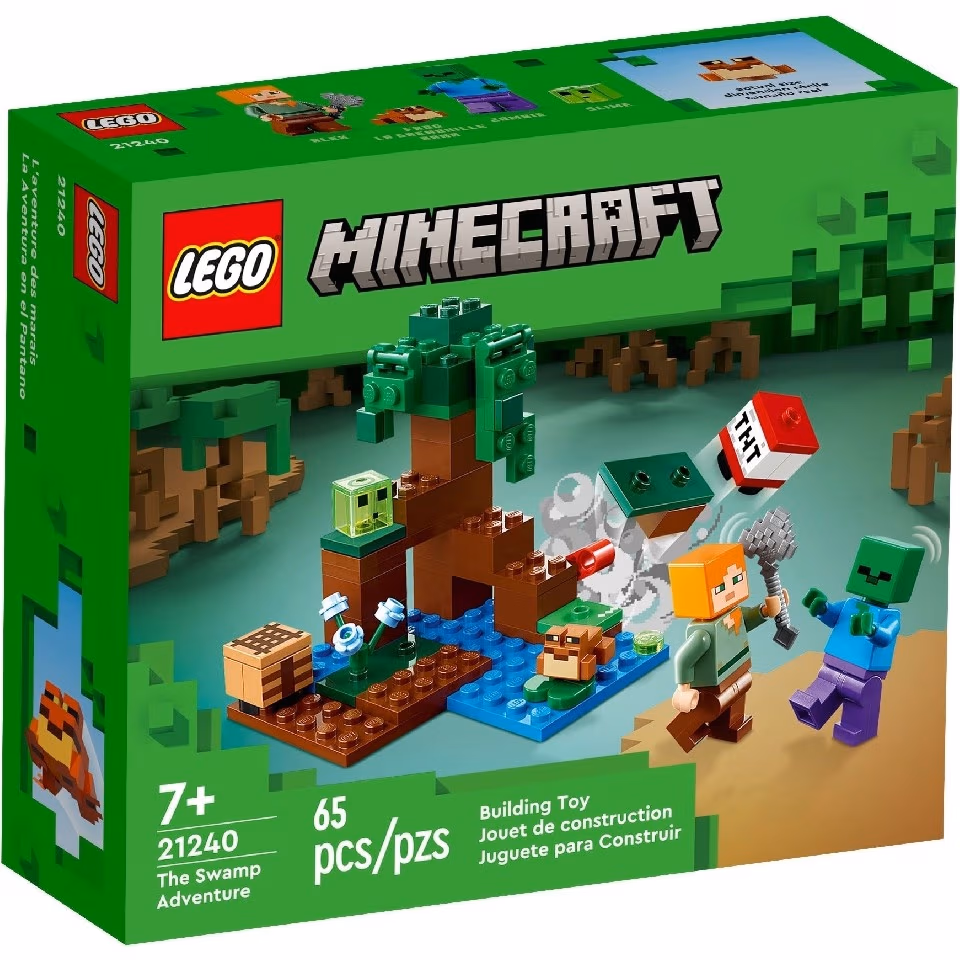Lego Minecraft 21240 Болотное приключение