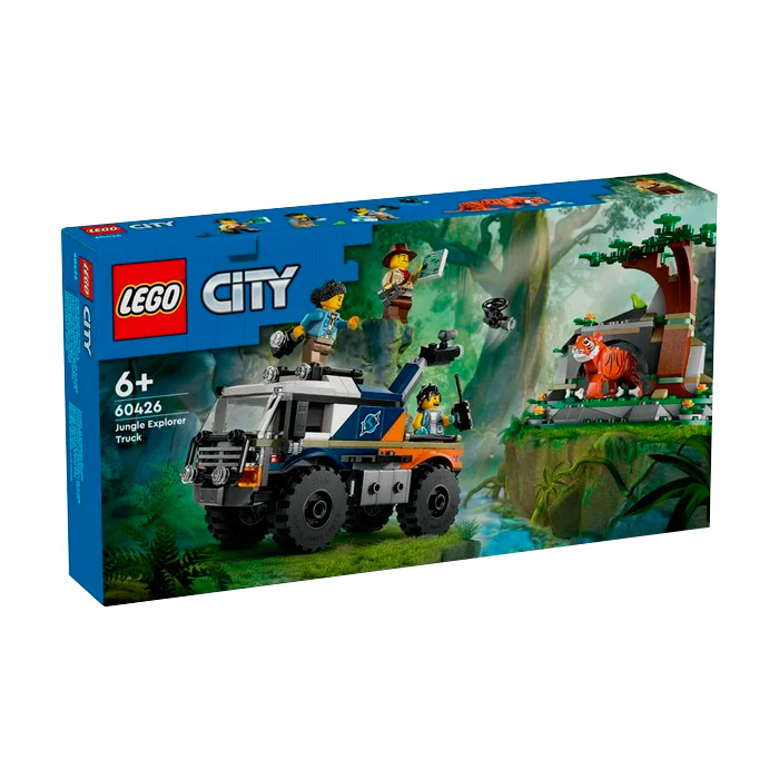 Lego City Внедорожный грузовик Jungle Explorer 60426 photo 1 Lego City Внедорожный грузовик Jungle Explorer 60426 photo 1