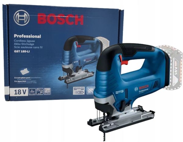 Ferastrau vertical cu acumulaton Bosch GST 185-Li Solo, 06015B3021 photo 1 Ferastrau vertical cu acumulaton Bosch GST 185-Li Solo, 06015B3021 photo 1