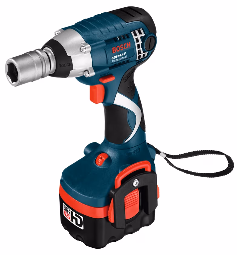 Аккумуляторный ударный гайковерт Bosch GDS 14,4 VE-2, 0601909H21